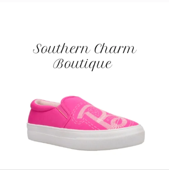 π π’ Last Pair..π’ Barbie Canvas Sneakers - Picture 3 of 11